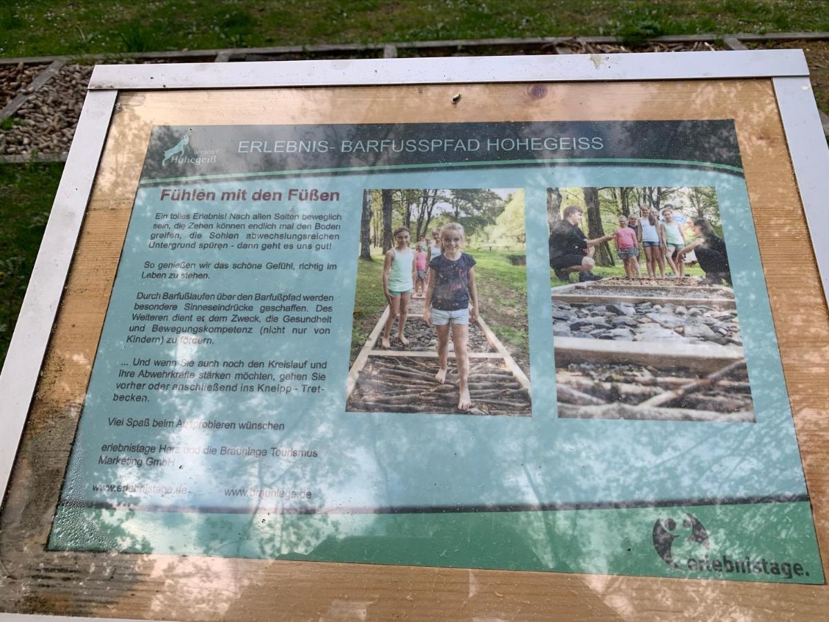 Gemütliche Ferienwohnung Harz Braunlage Hohegeiß Exterior foto